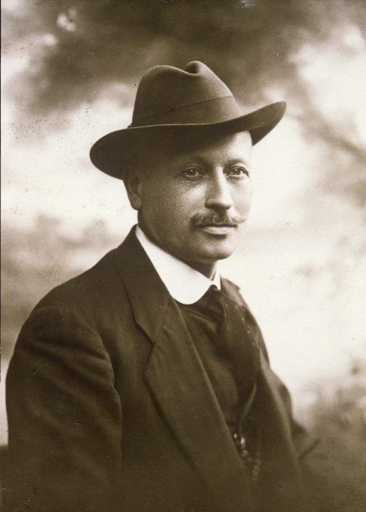 Photograph, black and white portrait of O'Galop.