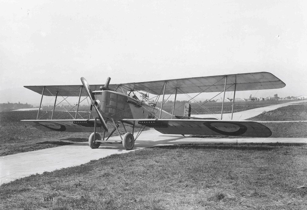 1914 2 breguet xiv sur la piste daulnat1000
