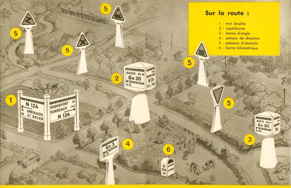 1931 4 des bornes pour chaque besoin1000