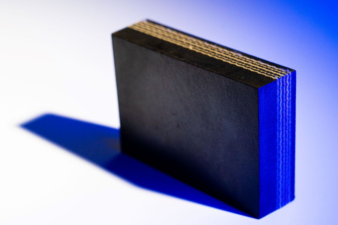 Example of composite: The conveyor belt delivers high-value performance by ensuring optimal efficiency, durability, and reliability