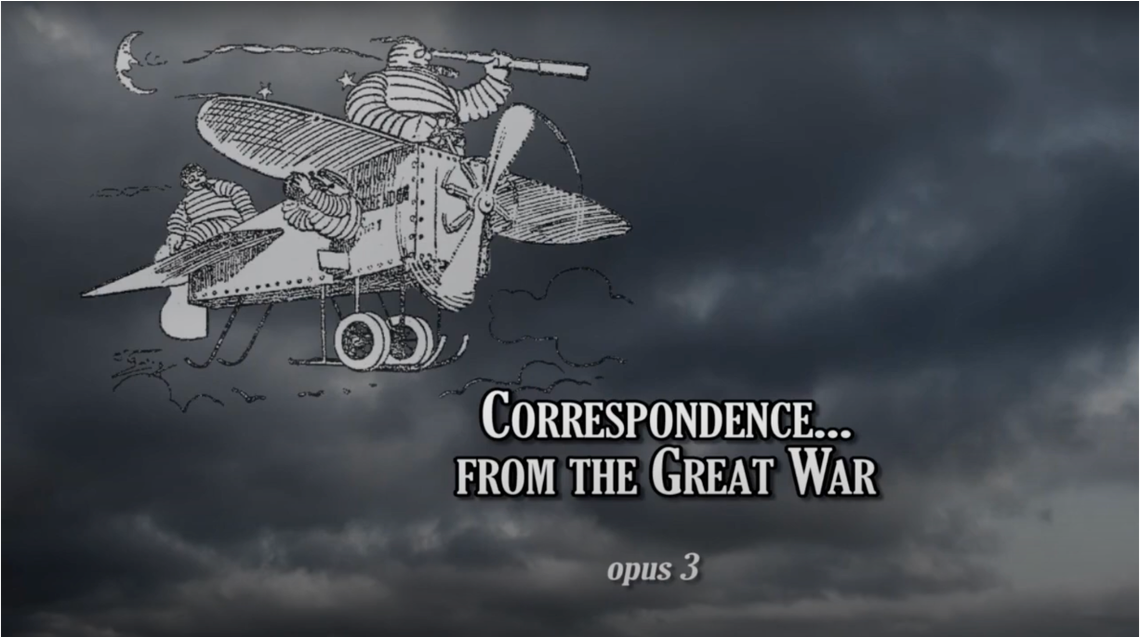 correspondence from the great war opus 3 preview